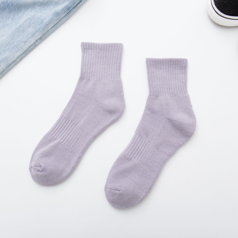 Terry Socks Plain Candy Color Floor Socks Towel Socks Wholesale